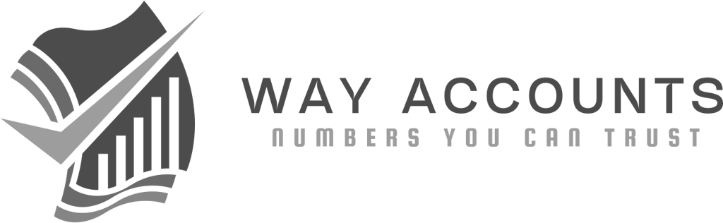 WAY Accounts logo grayscale
